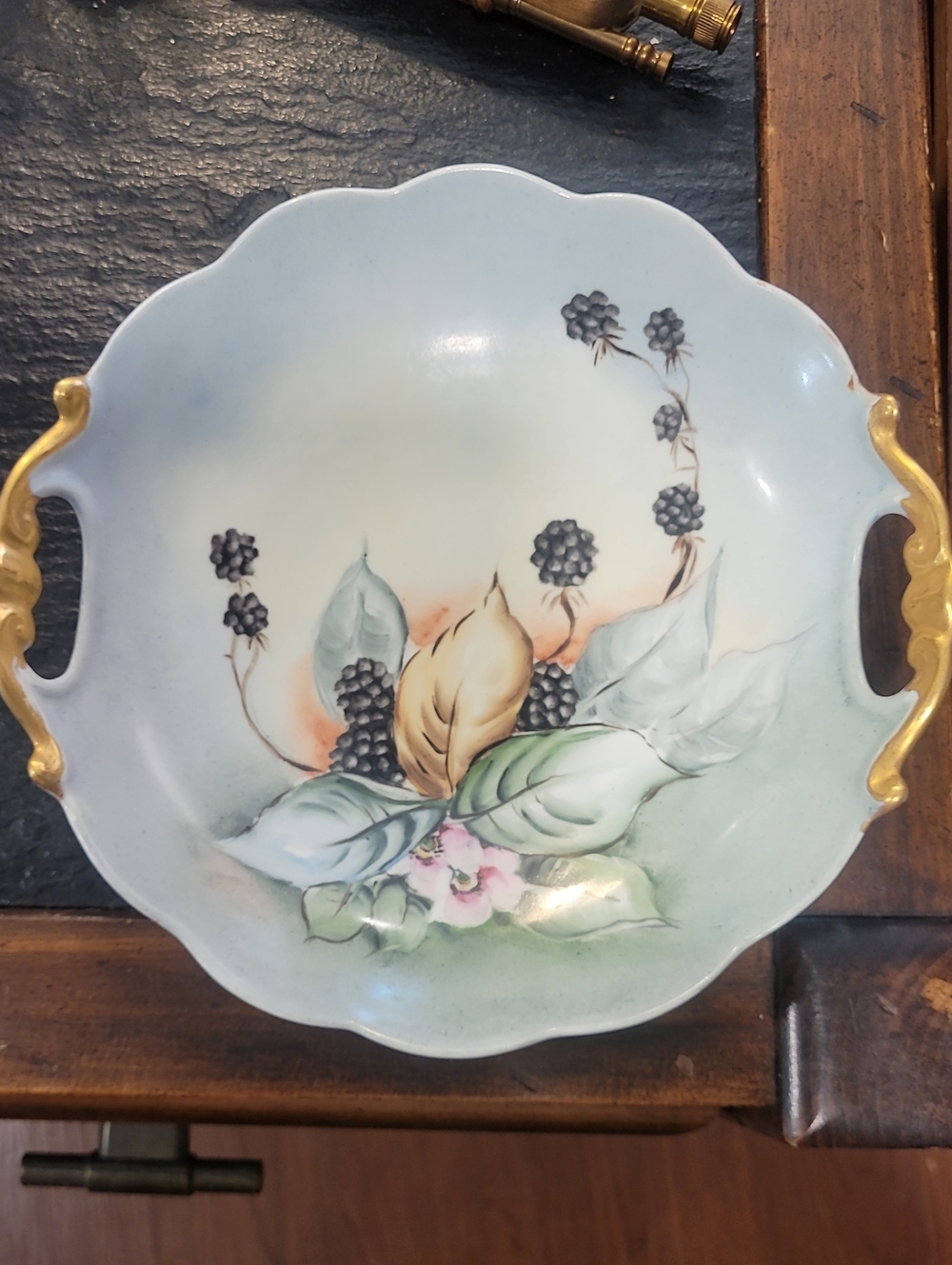 Limoges France Hand Painted Bowl